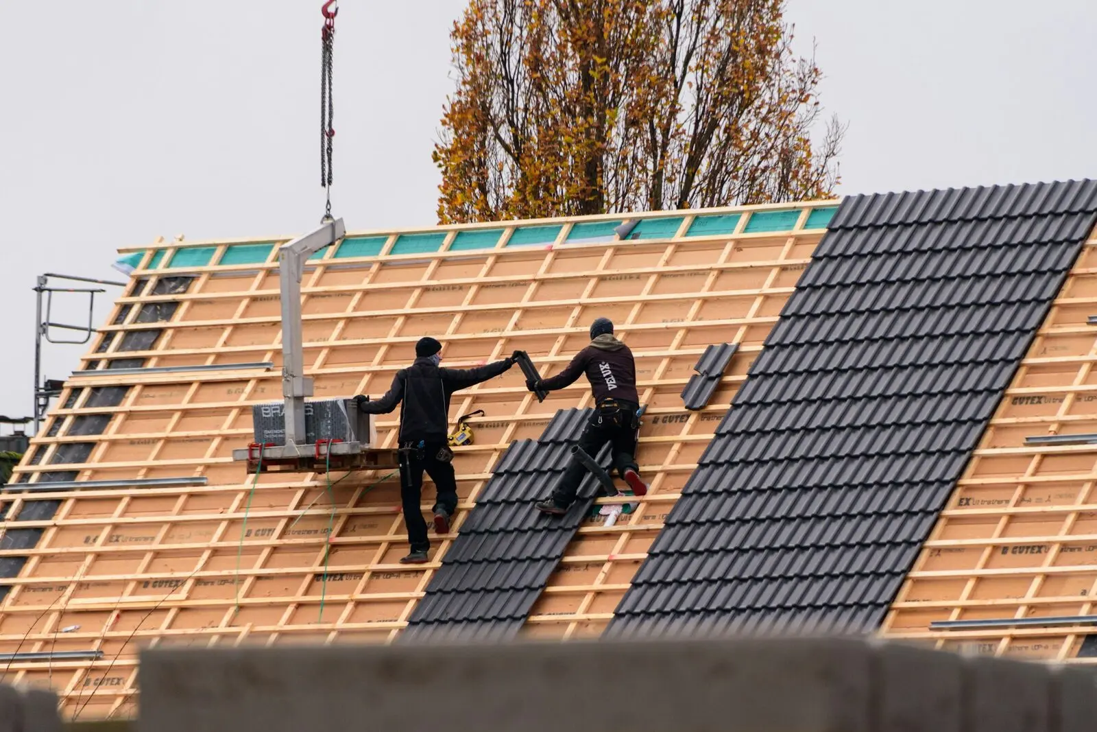 Steildach – Aufnahme aus unserer Arbeit